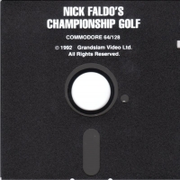 Nick Faldo's Championship Golf Box Art