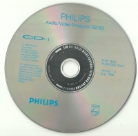 Philips Audio/Video Products '92/93 Test version 1.0 Box Art