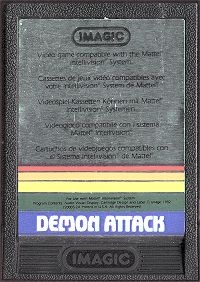 Demon Attack (text label) Box Art