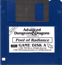 Advanced Dungeons & Dragons: Pool of Radiance [DE] Box Art
