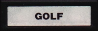 Golf (white label) Box Art