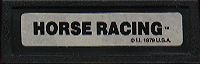Horse Racing (white label) Box Art