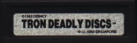 Tron Deadly Discs (white label) Box Art