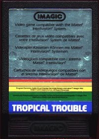 Tropical Trouble (text label) Box Art