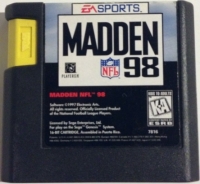 Madden NFL 98 Box Art