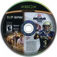 NCAA Football 2005 / Top Spin Box Art
