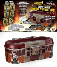 Borderlands 2 Swag Filled Limited Edition Diamond Plate Loot Chest - Second Edition Box Art