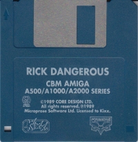 Rick Dangerous - Kixx Box Art