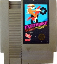 Excitebike (5 screw cartridge / System) Box Art