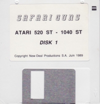 Safari Guns Box Art