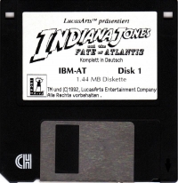 Indiana Jones and the Fate of Atlantis (IBM AT 3,5