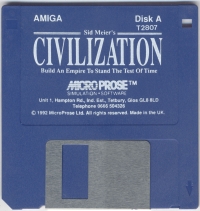 Sid Meier's Civilization (green label) Box Art