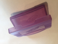 Intec Gameboy Advance Cartridge Case (Clear Purple) Box Art