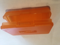 Intec Gameboy Advance Cartridge Case (Clear Orange) Box Art
