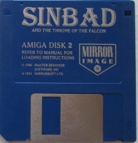 Sinbad and the Throne of the Falcon - Mirror Image Box Art