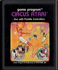 Circus Atari (Picture Label) Box Art