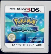 Pokémon Alpha Sapphire Box Art