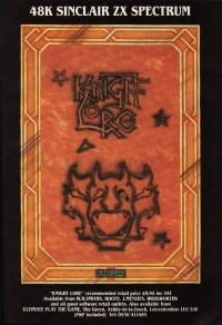 Knight Lore Box Art