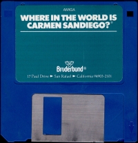 Where In The world Is Carmen Sandiego? Box Art