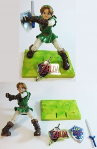 Legend Of Zelda Ocarina of Time Link Figure Nintendo Power 2002