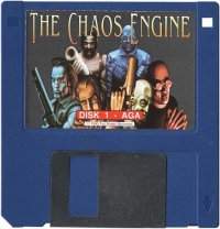 Chaos Engine, The (color label / AGA) Box Art