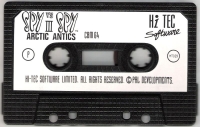 Spy vs Spy III: Arctic Antics (cassette / Hi Tec Software) Box Art