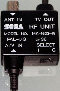 Sega RF Cable Box Art