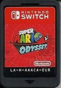 Super Mario Odyssey Box Art