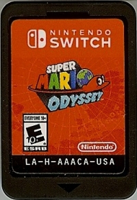 Super Mario Odyssey (105882A) Box Art