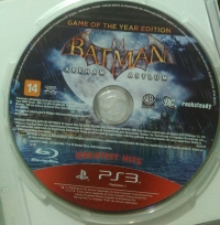 Batman: Arkham Asylum: Game of the Year Edition - Greatest Hits Box Art