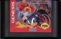 Sonic Spinball (cardboard box) Box Art