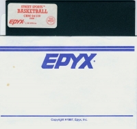 Street Sports Basketball (disk) Box Art