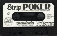 Strip Poker (Artworx / cassette) Box Art