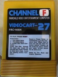 Videocart-27: Pac-Man Box Art