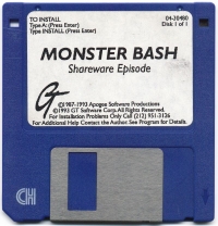 Monster Bash (Shareware) Box Art