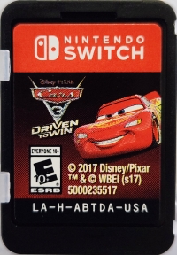 Disney/Pixar Cars 3: Driven to Win Box Art