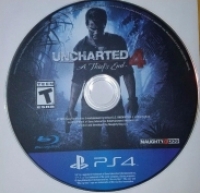 Uncharted 4: A Thief's End (Not for Resale) Box Art