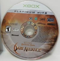 Baldur's Gate: Dark Alliance - Platinum Hits Box Art