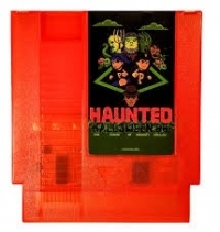 Haunted: Halloween '86: The Curse of Possum Hollow (orange cartridge) Box Art