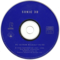 Sonic 3D: Flickies' Island - Xplosiv (blue CD) [DE] Box Art