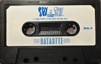 Spy vs Spy: The Island Caper (cassette) Box Art