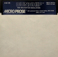Gunship (gray cover) Box Art