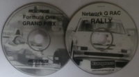 Network Q RAC Rally / MicroProse Formula One Grand Prix Box Art