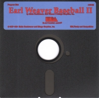 Earl Weaver Baseball II (5.25 Floppy) Box Art