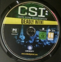 CSI: Crime Scene Investigation: Deadly Intetnt Box Art