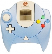 Sega Dreamcast Controller (Pearl Blue) Box Art