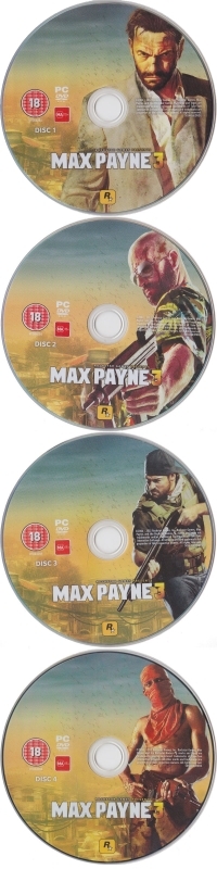 Max Payne 3 [DK][FI][NO][SE] Box Art