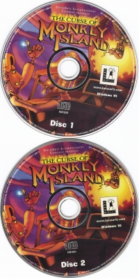 Curse of Monkey Island, The [DK][FI][NO][SE] Box Art