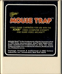 Mouse Trap (Coleco Cart) Box Art