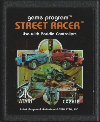 Street Racer (picture label) Box Art